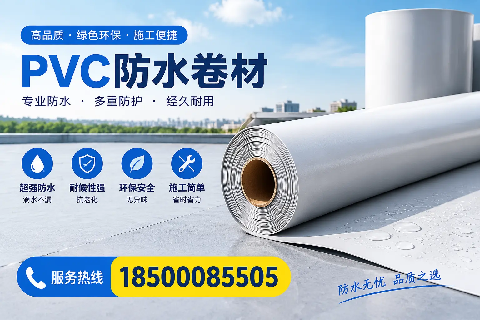 选用PVC防水卷材时需要避开的常见误区，特别是在商洛
